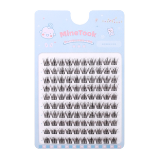 Mine Took/苾桃懒人5D婴儿弯假睫毛超柔软自然仿真精灵婴儿弯LC翘