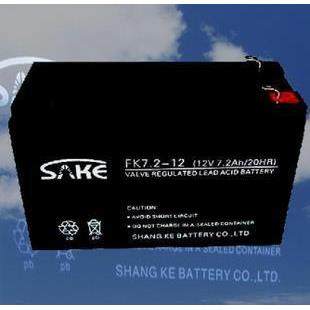 工创智能 门禁报警消防专用蓄电池12V7AH电瓶 铅酸蓄免维护蓄电池