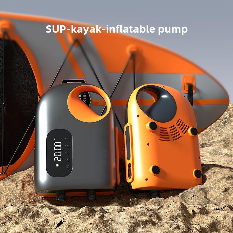 电动气泵Sup桨板户外无线锂电池便携式汽车气泵皮艇床垫帐篷