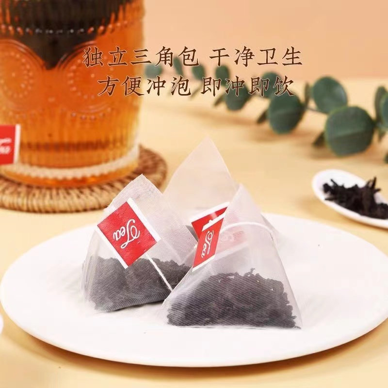 黑乌龙茶0脂0糖0卡油切高浓度茶木炭浓香无糖茶包三角包