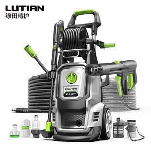 卫士 高压清洗机 D7IDN 2500W感应大功率家用洗车机器 绿田洗车机