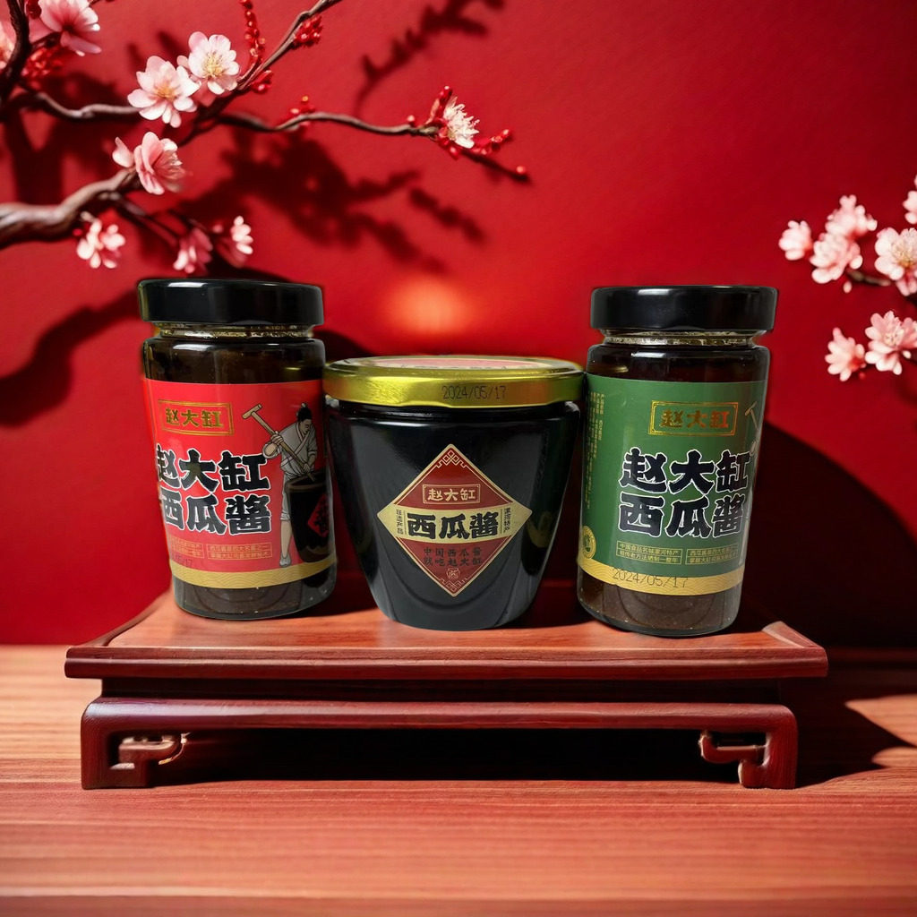 河南特产赵大缸西瓜酱豆
