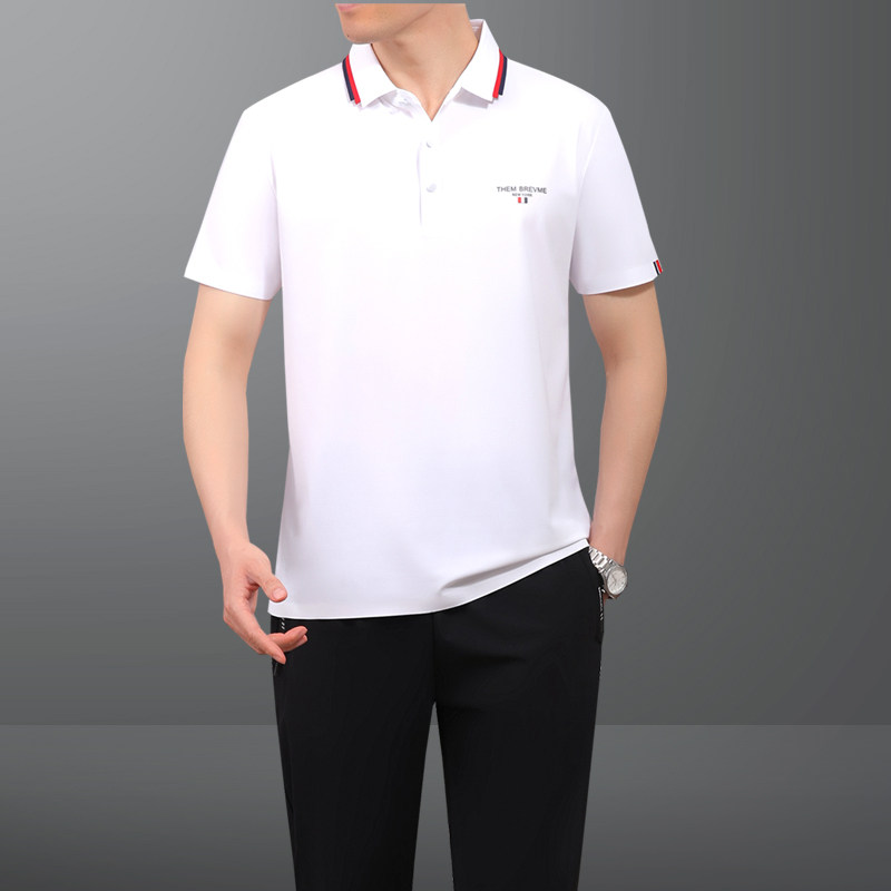 中年人运动套装男夏季新款短袖长裤休闲中老年运动服男士爸爸夏装