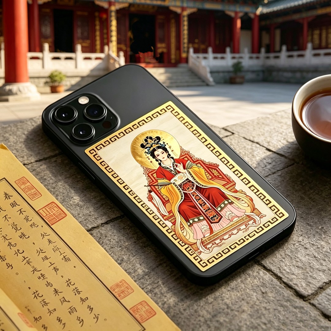 十二生肖民俗文创贴守护神手机后壳贴随身祝福创意装饰贴商务礼品