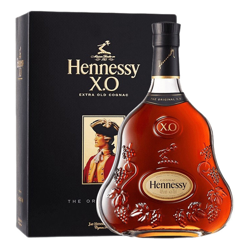 Hennessy 轩尼诗XO干邑白兰地 法国原装进口洋酒 MHD 700ml
