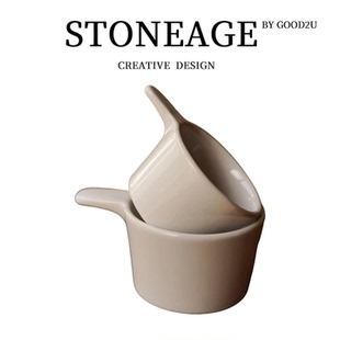 高颜值陶瓷迷你奶锅带手柄欧式家用早餐咖啡热奶酪调料分量杯酱料