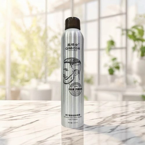 秦博士酷派泡沫发蜡卷发保湿定型护卷男生短发造型摩丝泡沫弹力素