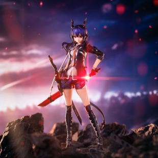 明日方舟老陈手办陈辉洁二次元游戏周边美少女模型桌面机箱摆件