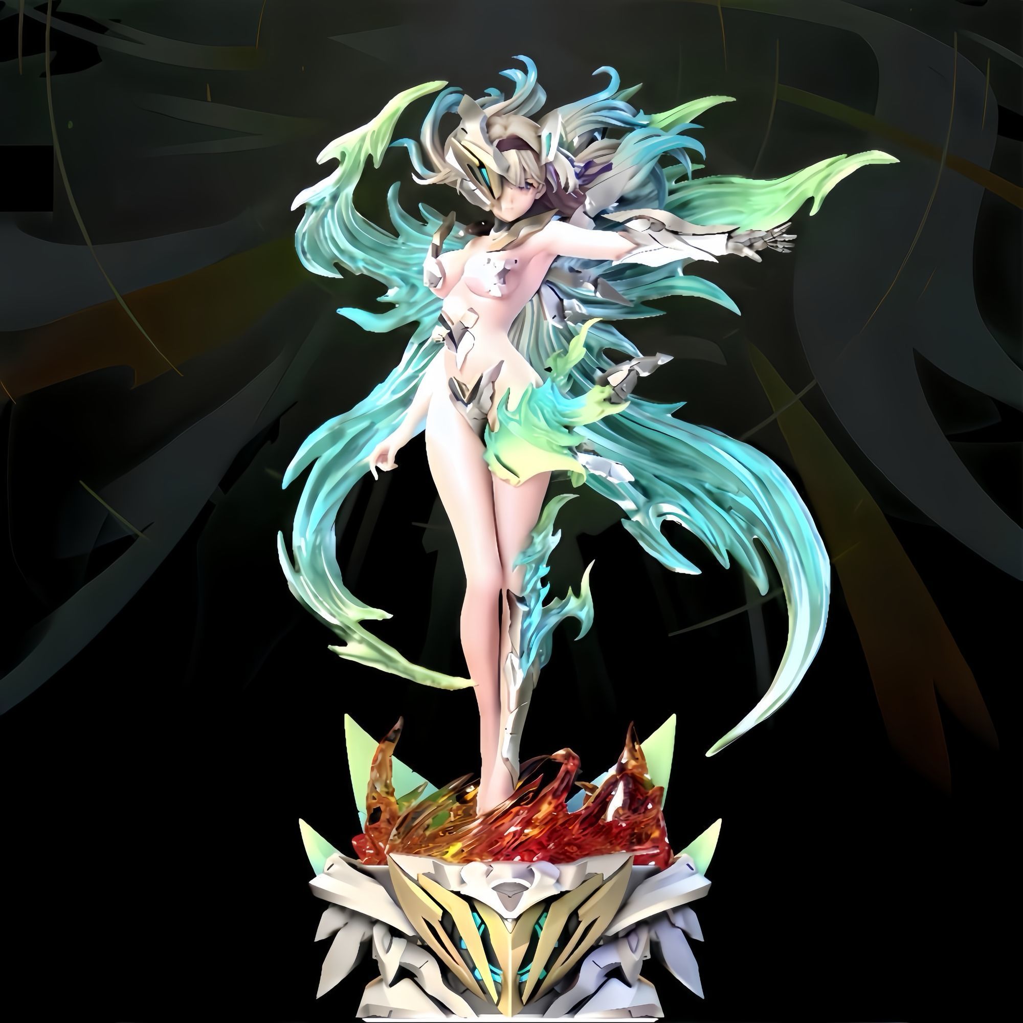崩坏星穹铁道机甲流萤手办崩铁游戏周边二次元美少女模型机箱摆件