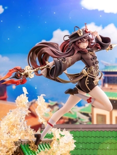 原神胡桃手办胡堂主二次元游戏周边美少女模型雕像机箱桌面摆件