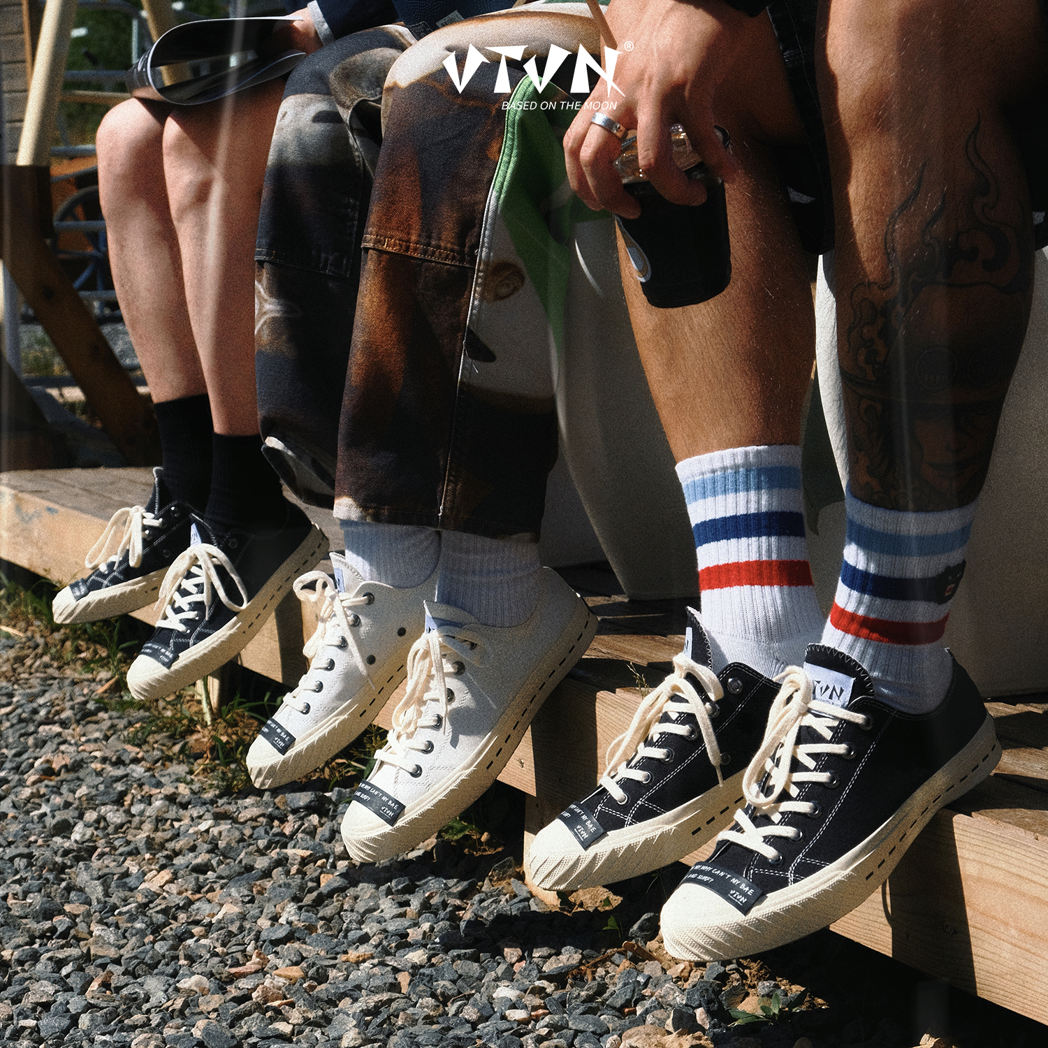 VTVN山顶系列新款帆布鞋男女同款休闲鞋运动鞋板鞋情侣款时尚百搭