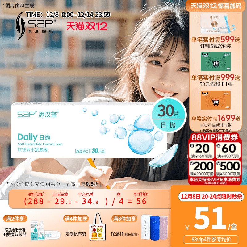 水润高清 初戴优选