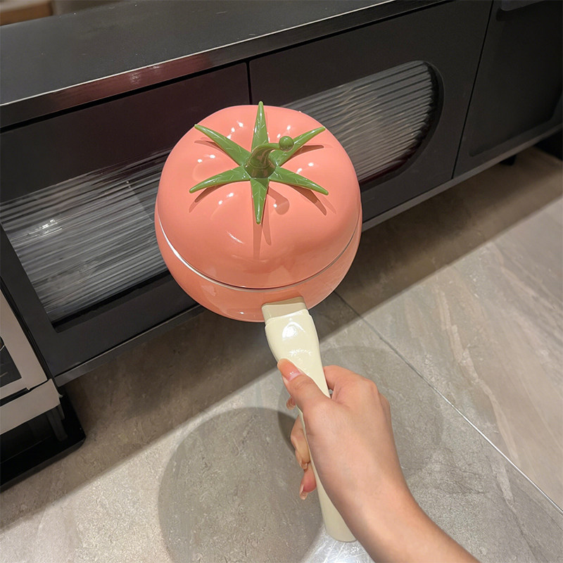 【新家的一百个快递】可爱泡面锅不插电创意番茄锅不粘锅平底家用