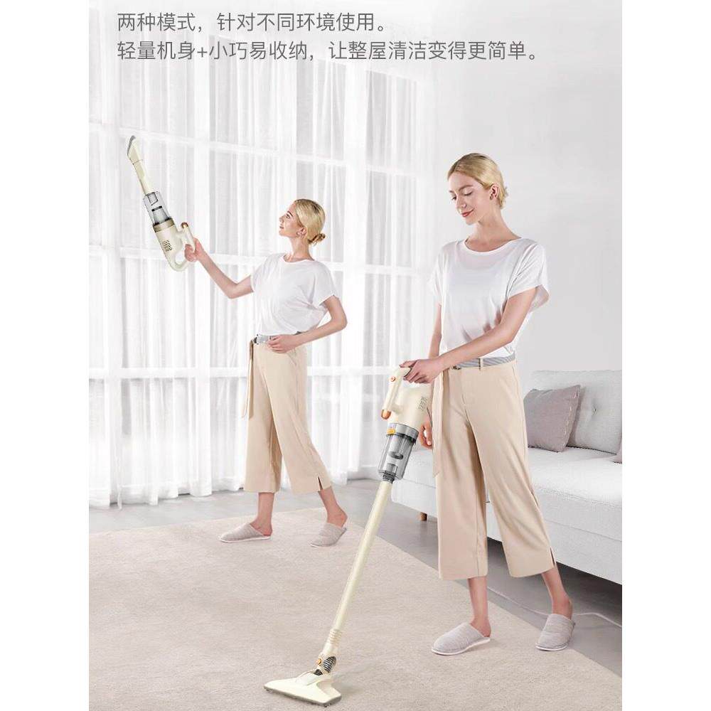 韩国HYUNDAI吸尘器家用小型大吸力桌面手持多功能除螨仪吸拖一体