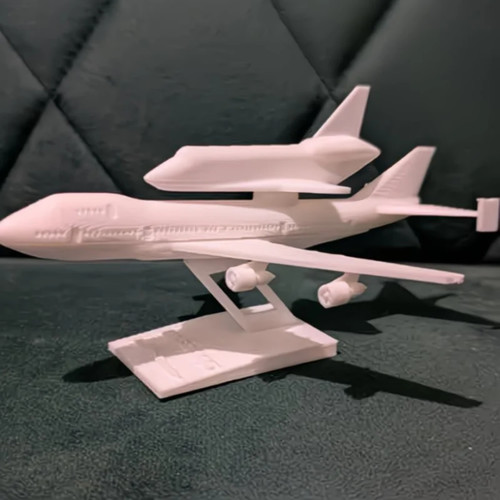 747+日航波音747飞机模型摆件3D打印仿真747大型客机收藏航天飞机