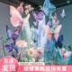 莫奈花园立体仿真大型蝴蝶造景布置婚礼蝴蝶装 饰美陈橱窗摆件道具
