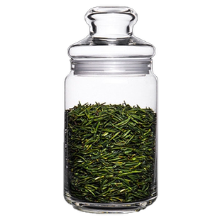 玻璃茶叶罐密封储存装茶罐精品高档包装盒小茶盒空盒装茶叶的罐子