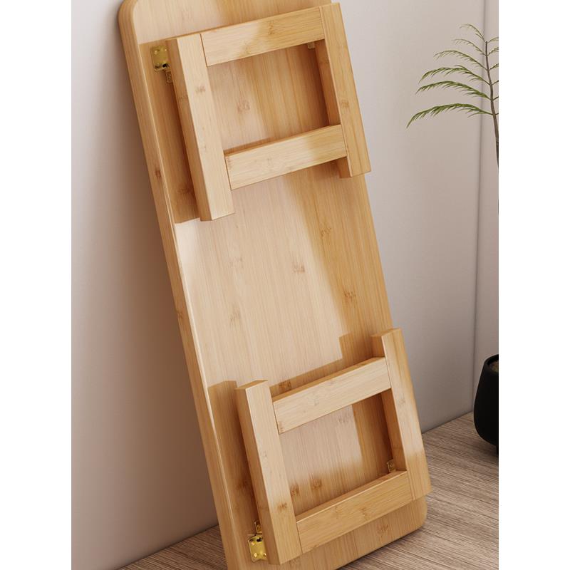 炕桌茶几免装折叠矮茶桌楠竹榻榻米飘窗实木懒人家用炕几日式阳台