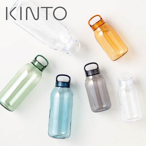 KINTO WATER BOTTLE轻便树脂水瓶 防漏户外手提运动水壶随行水杯
