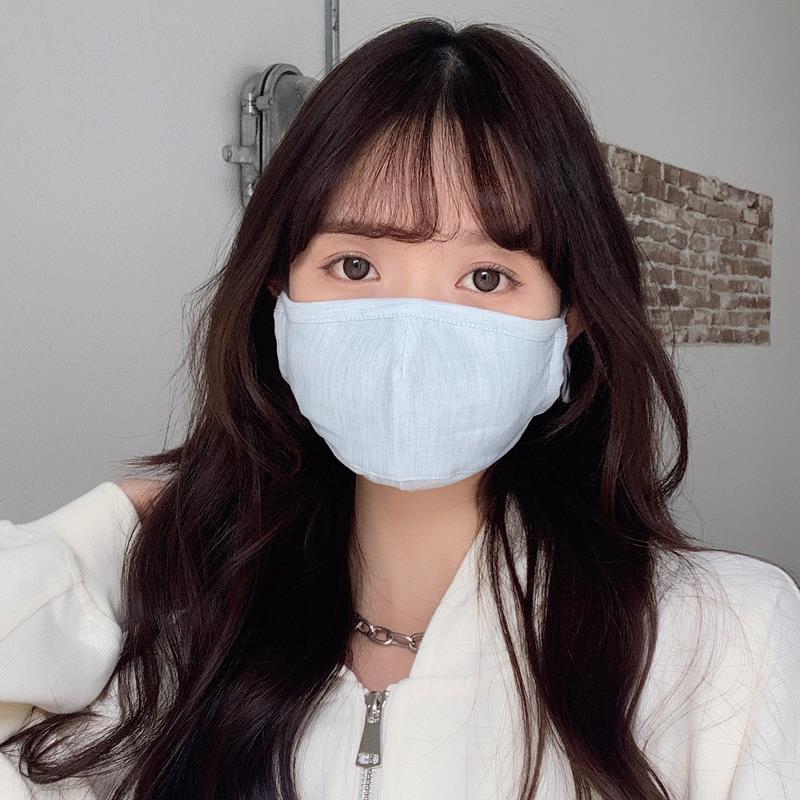 草木植物染全棉口罩 亲肤无刺激 轻柔透气 可洗易干无异味不起雾