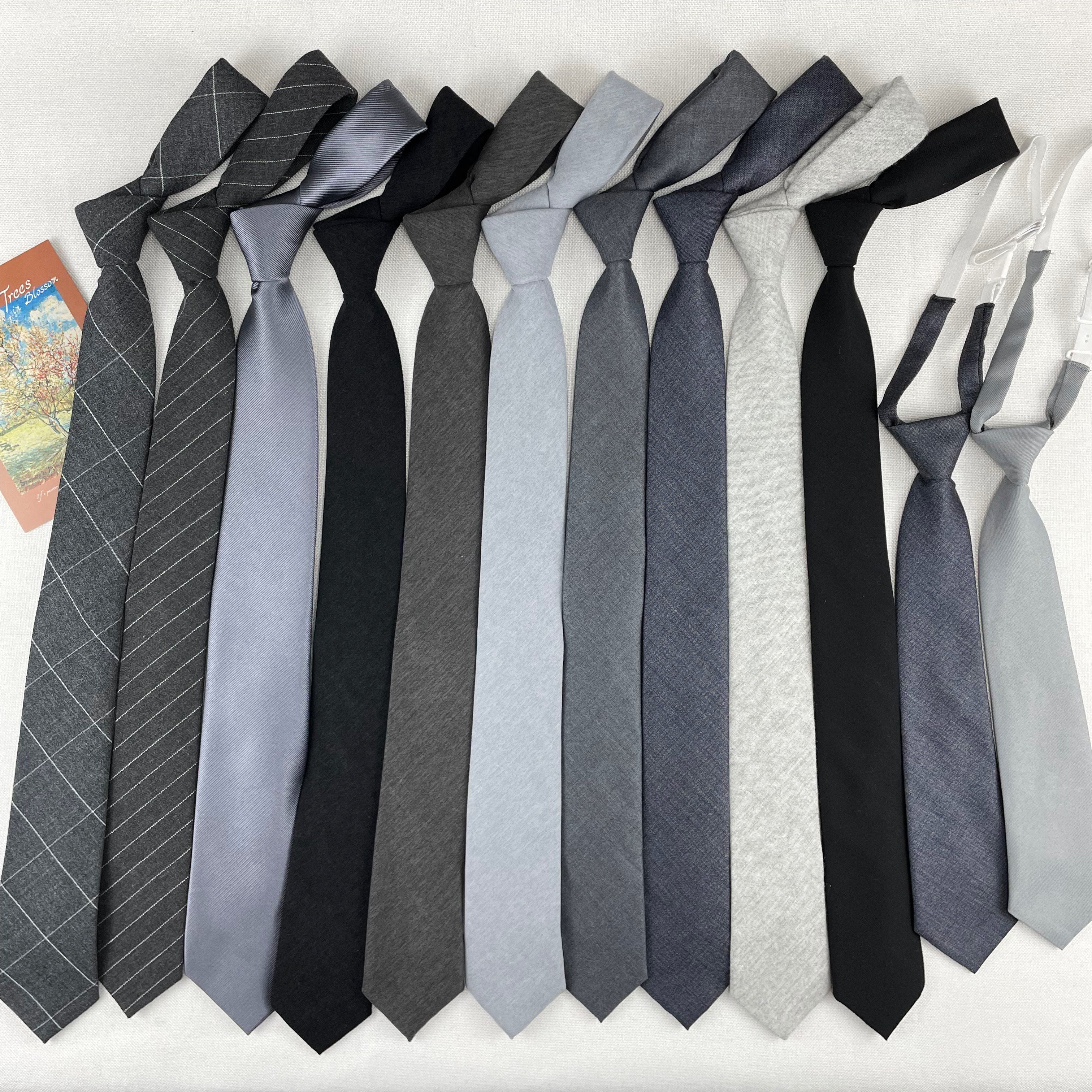 深灰色黑色蓝灰手打领带棉质羊毛纯色条纹长款韩版学院风休闲免打,服饰配件/皮带/帽子/围巾,领带,淘宝优惠券,粉丝福利购,淘宝优惠卷