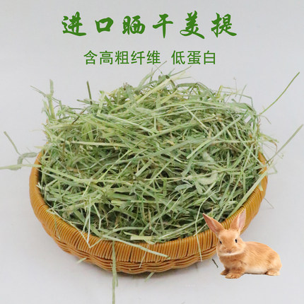 晒干提摩西草美提兔干草甘肃北提草业龙猫荷兰猪磨牙烘干提草兔粮