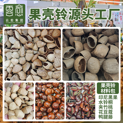 云愈果壳材料diy手工果壳包挂