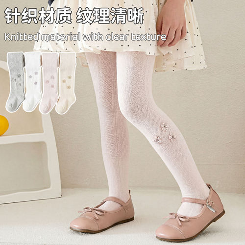 女宝宝裤袜夏季薄款儿童