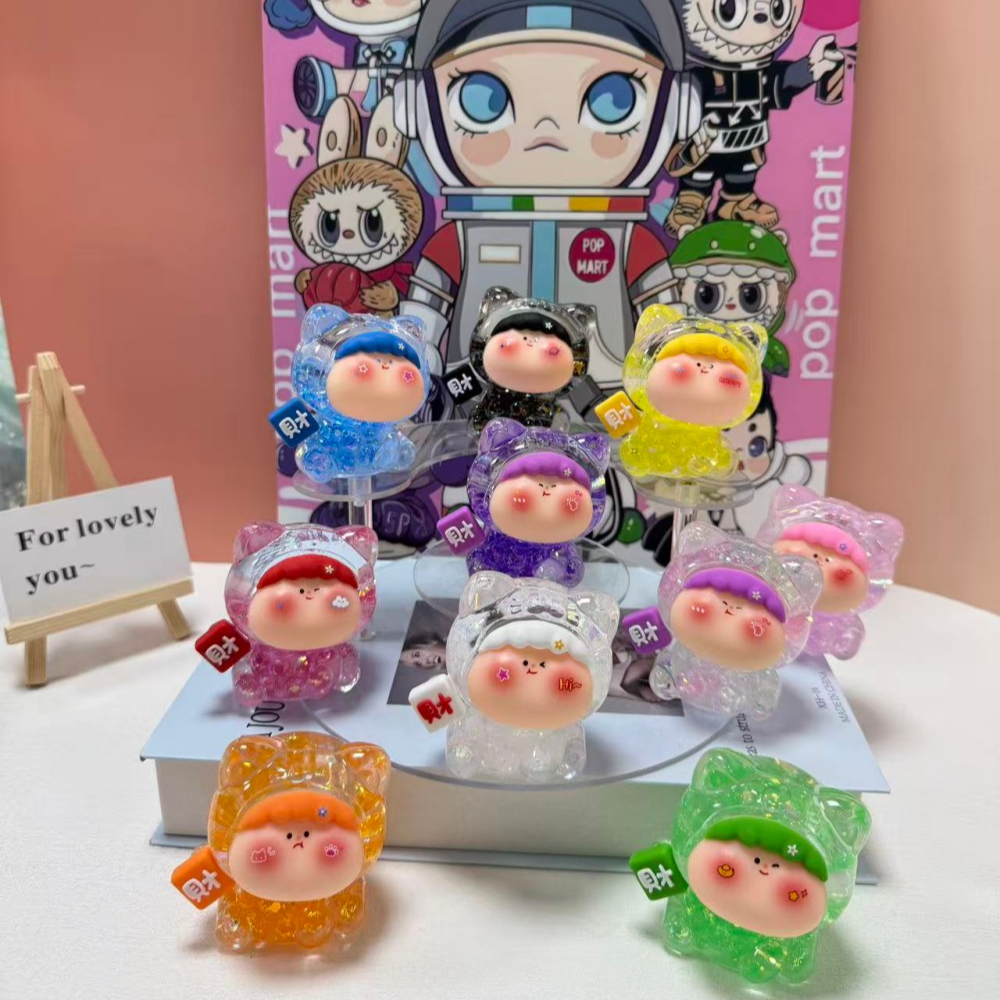 30人成团天选【泡珠招财猫】10色桌面摆件