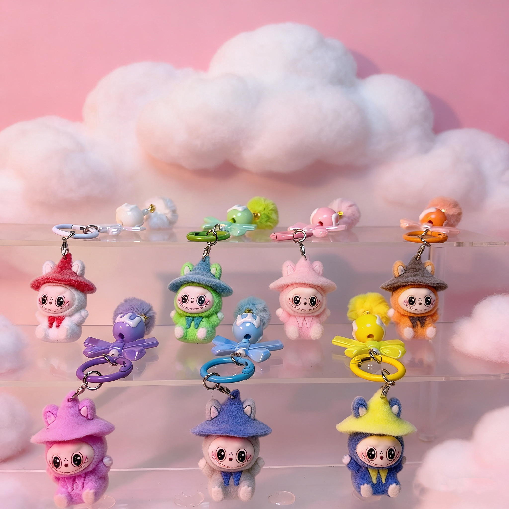 【个人单】巫师帽布布桌面摆件10色办公室DIY摆件,家居饰品,流水摆件,淘宝优惠券,粉丝福利购,淘宝优惠卷