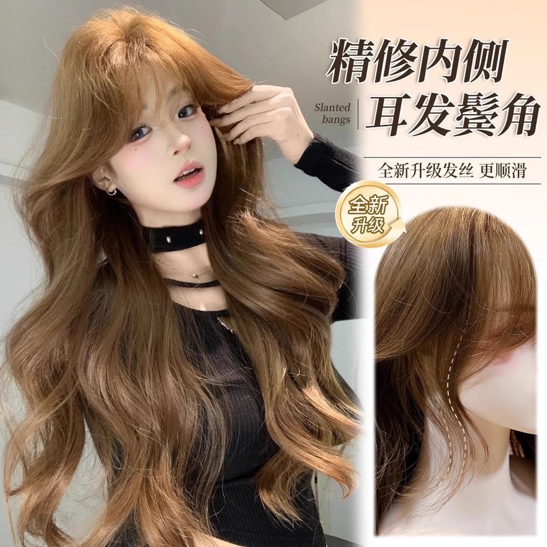 花漾假发Lolita卷大波浪全套假发