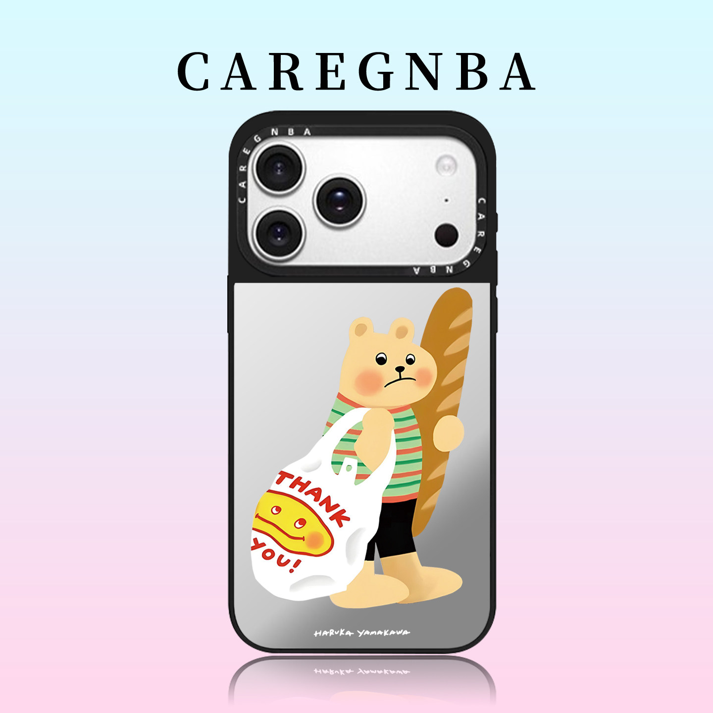 CAREGNBA卡通面包小熊适用苹果17ProMax手机壳新款高级感iPhone16pro15plus14全包ai按键13防摔12磁吸11女XR,3C数码配件,手机保护套/壳,淘宝优惠券,粉丝福利购,淘宝优惠卷