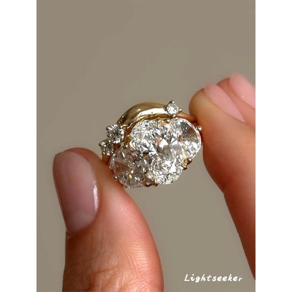 法式中古爆闪波浪点钻鸽子蛋戒指法式复古轻奢锆石叠戴食指戒气质,饰品/流行首饰/时尚饰品新,戒指/指环,淘宝优惠券,粉丝福利购,淘宝优惠卷