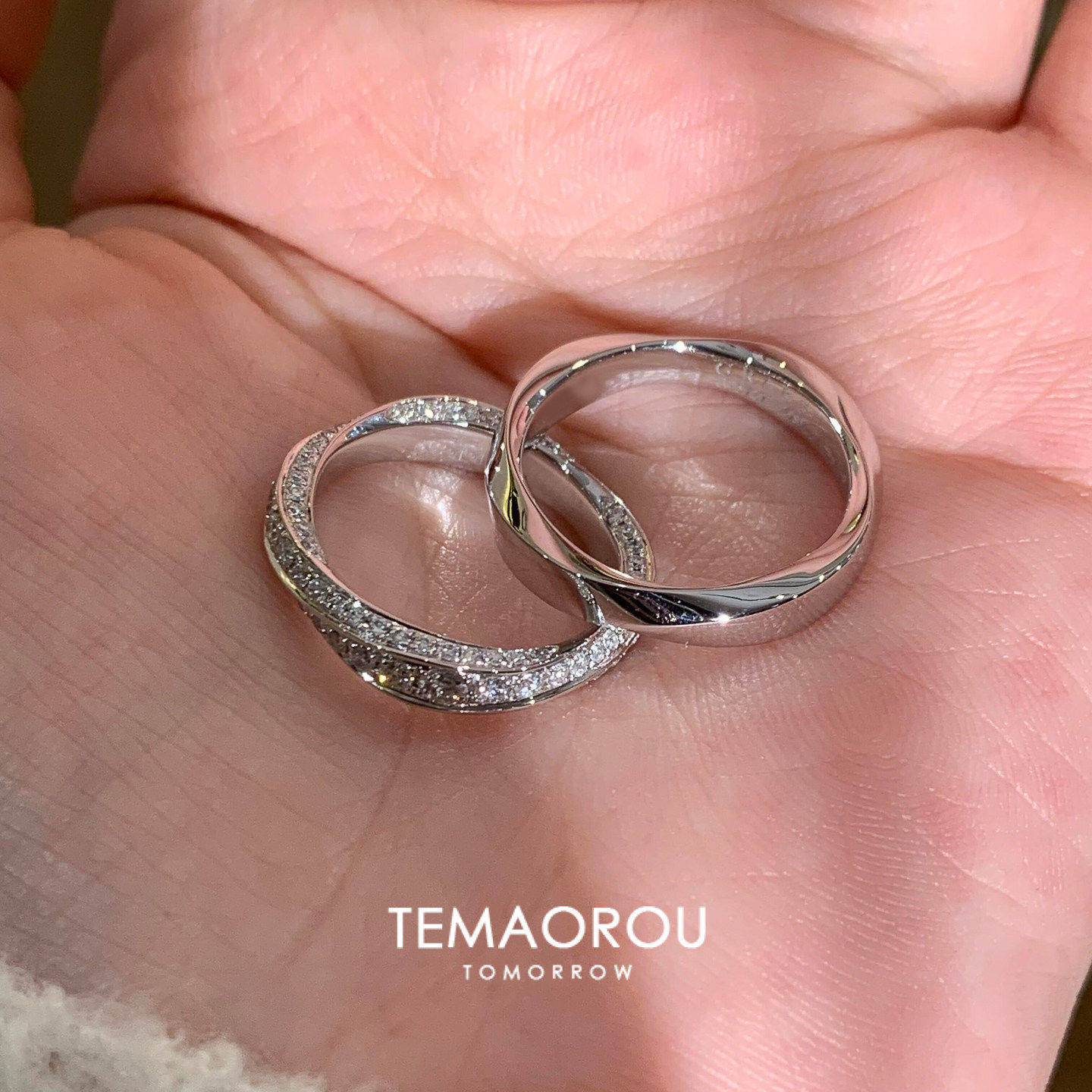 S925纯银满钻莫比乌斯不规则戒指女简约百搭韩系冷淡风对戒食指戒,饰品/流行首饰/时尚饰品新,戒指/指环,淘宝优惠券,粉丝福利购,淘宝优惠卷