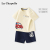 [Pure Cotton Suit]Red Car/Apricot+Navy Blue