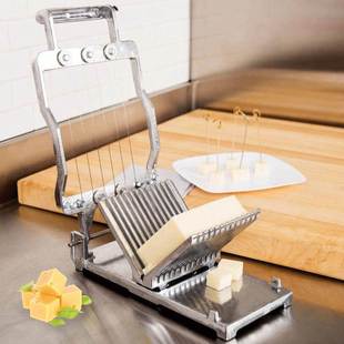 家用奶酪面包切片机商用手动切丝器马苏里拉芝士午餐肉分割切菜机