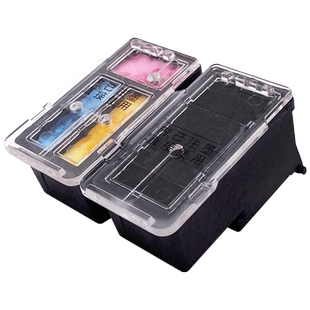 适用佳能PG48XL CL58XL墨盒兼容E3480 E478 E478R E408 E488 E418 E468打印机黑色彩色大容量可加墨连喷墨盒