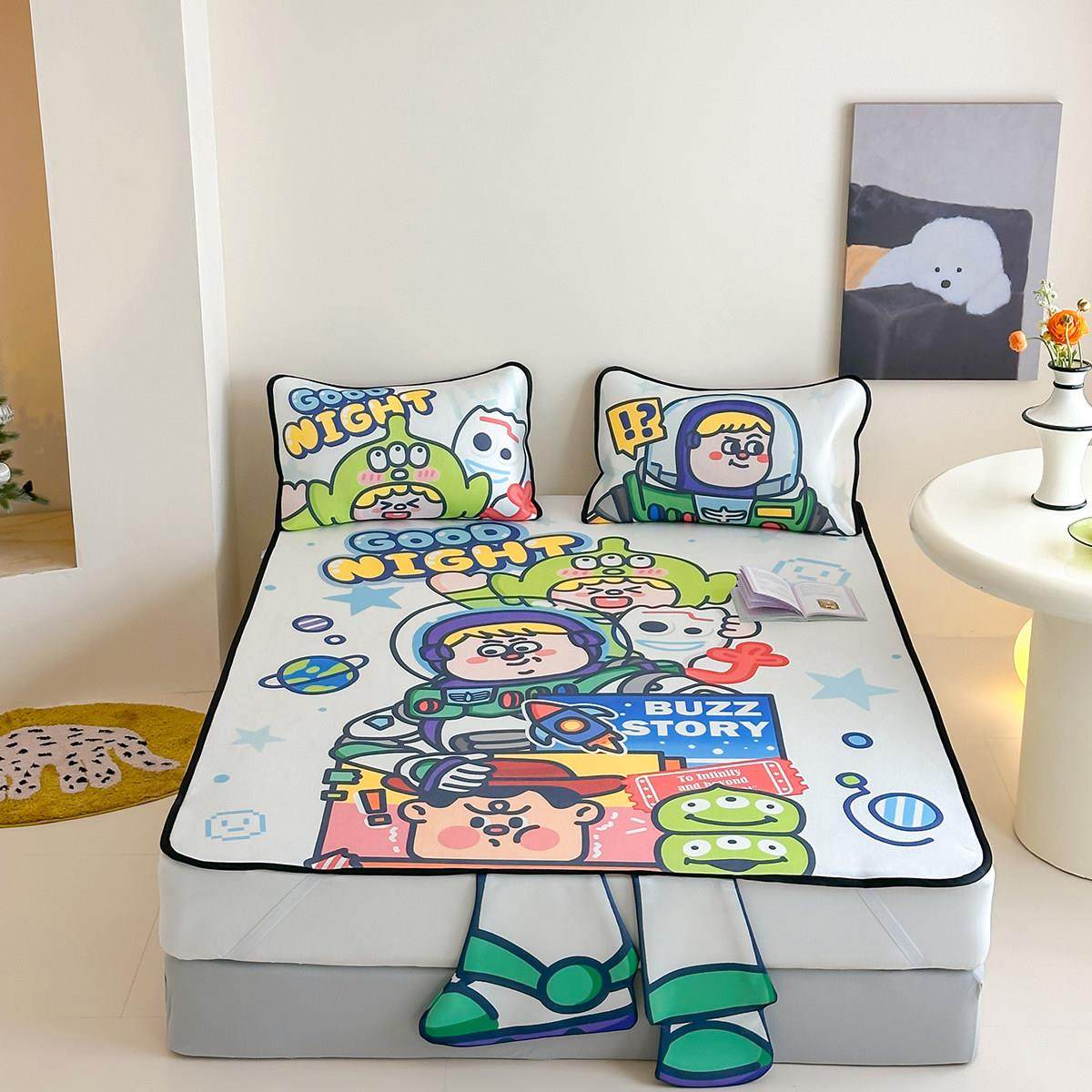 [富士店]Baz光年清凉冰丝垫立体声垫两件套或三件套配套床单空调