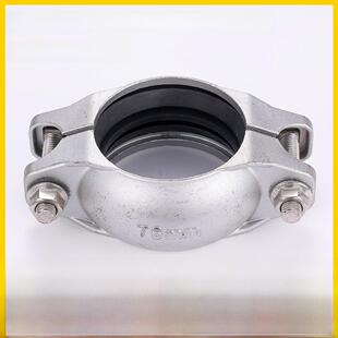 304不锈钢拷贝林卡箍沟槽卡箍消防钢卡接头管箍抱箍水处理卡套108