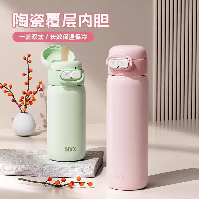 保温杯女2025新款316食品动漫水杯/居家/百货