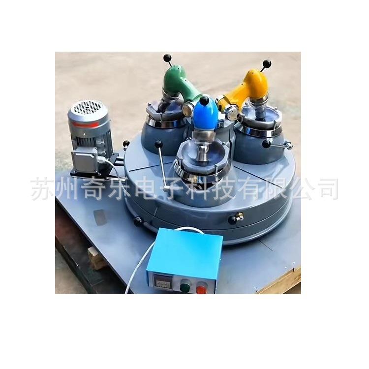 XPM-Φ2013三研磨机实验室干式玛瑙三头XWR头磨机多功能研三头研