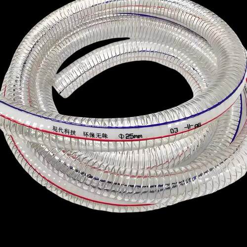 FooGS-Ad-g rade PVC spiral steel wire reinrfocedinidustral h