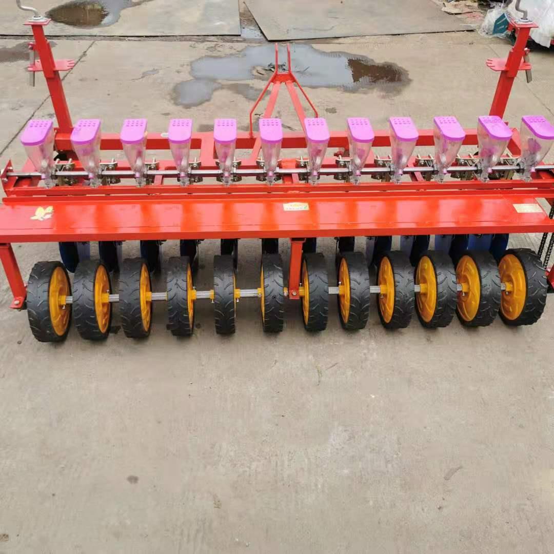 山东大白菜萝卜植滴播灌种机油菜起垄NY-51播种机2垄4行油间菜精