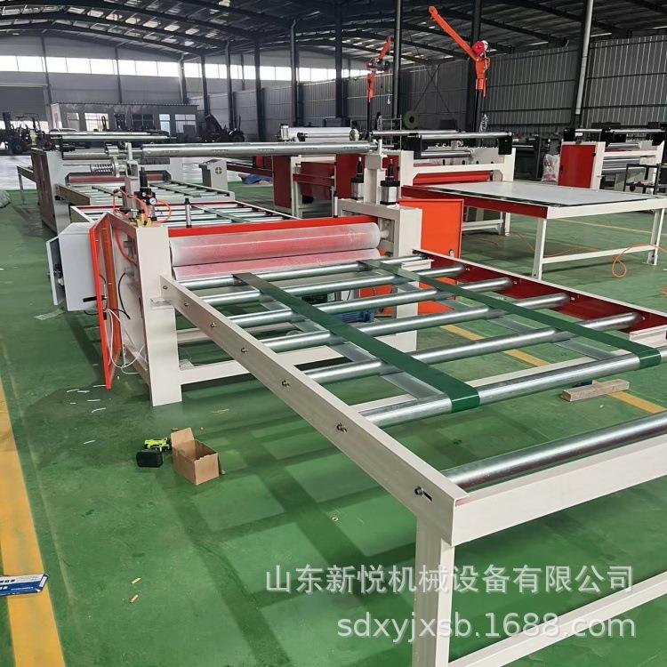 铝铝板双面覆膜机 覆木XY-fm130纹纸度板贴纸机 木密板装饰板膜机