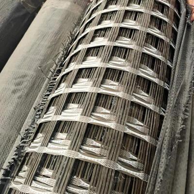 50KN武岩纤维土工格工栅 沥青路面玄玄YHE加筋稳固武岩双向土格栅