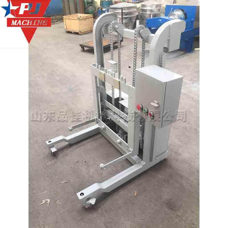 圾垃垂翻提升转提升pj-256机挂直桶式垃圾桶提升机链条垃圾式倾倒