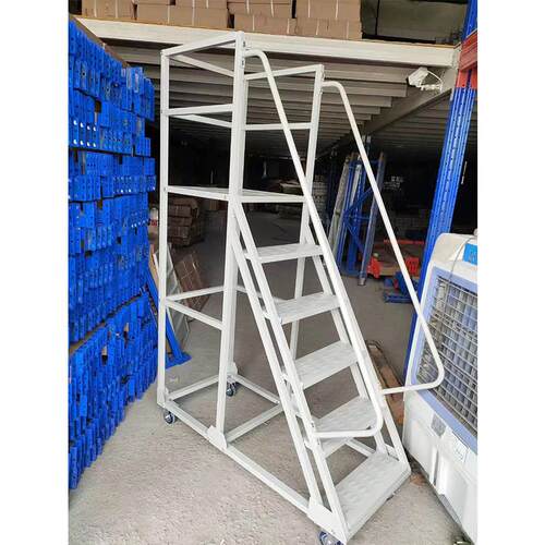 登动梯仓库登梯1.5米ZRV高移动平台取货高梯安全防护梯仓库移登高