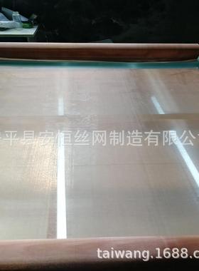 防电磷网铜网 100目ONA静0.1mm磷铜网 方*孔磷铜过滤精度150um