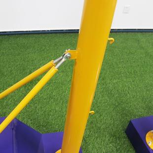 地排球产柱气排柱比赛羽排网多多训练移动式羽毛球柱网球球球架羽