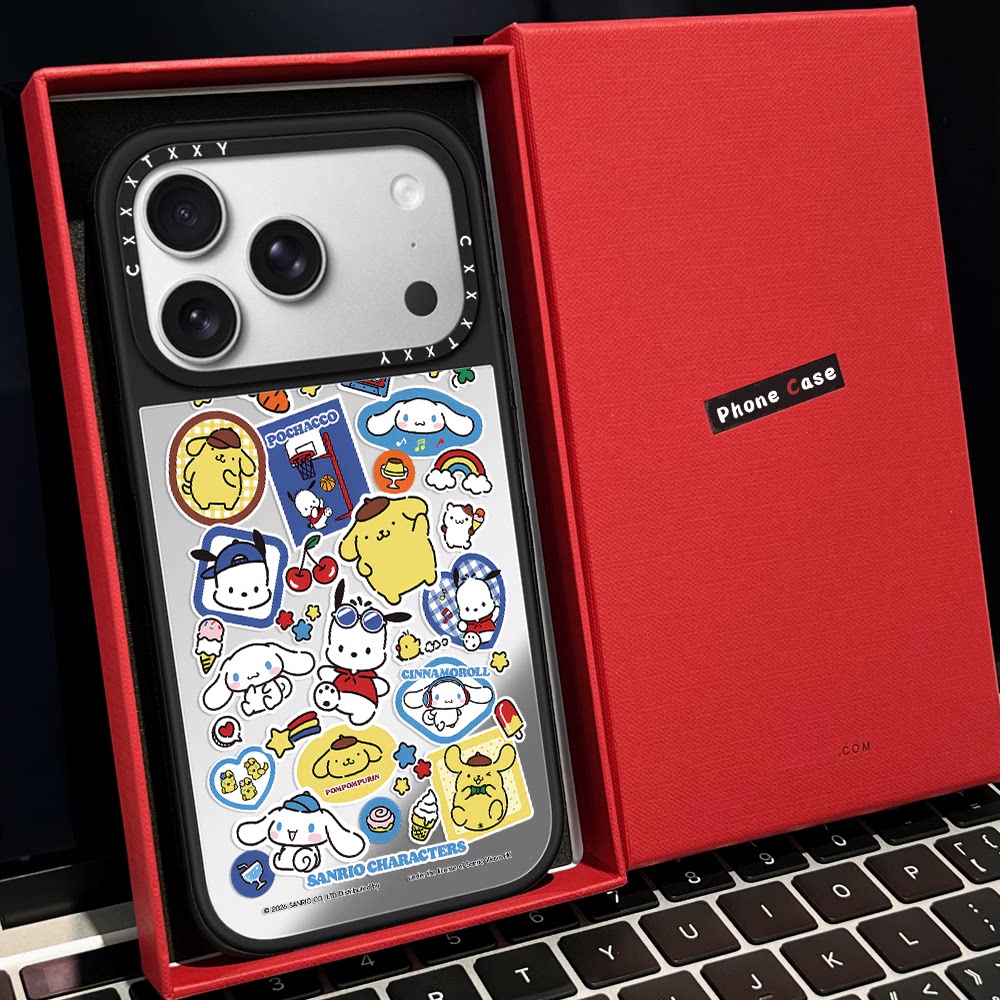 【C家】帕恰狗布丁狗集合贴纸磁吸MagSafe适用苹果17/16proMax手机壳iPhone15防摔16pro保护套13/14镜面17Air